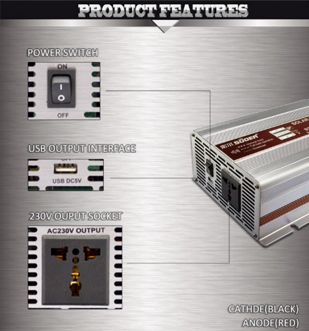 Inverter 2000W 12V STA-2000A